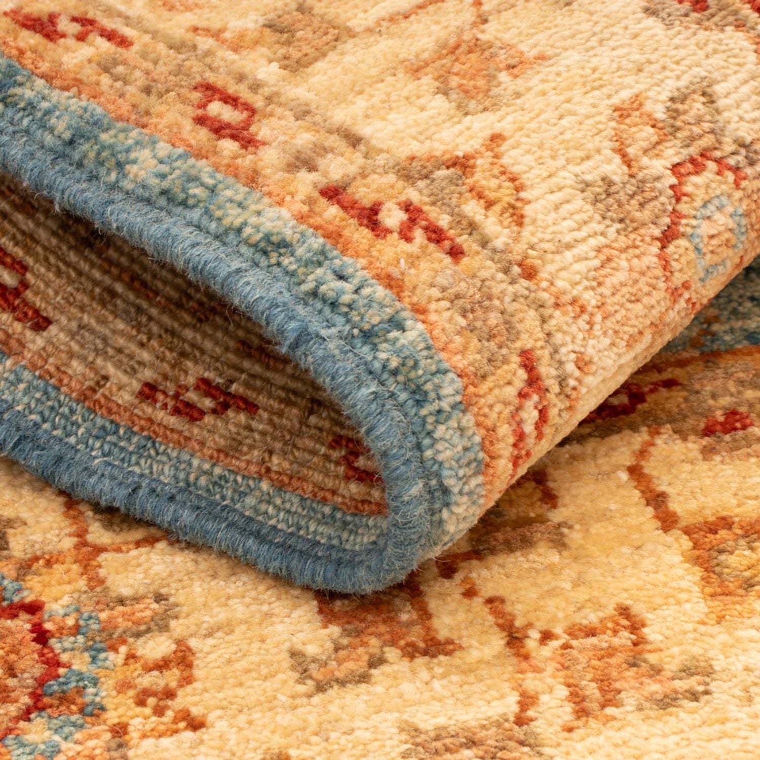 Tapis Ziegler - 86 x 64 cm - bleu clair