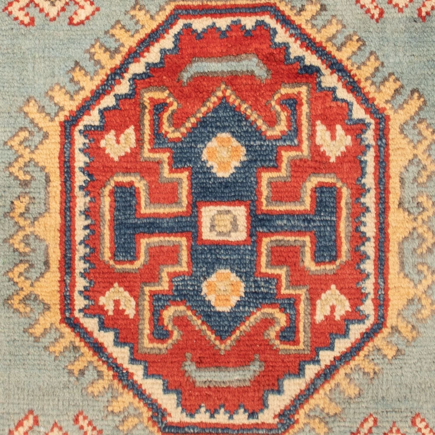 Tapis Ziegler - Kazak - 87 x 58 cm - bleu clair