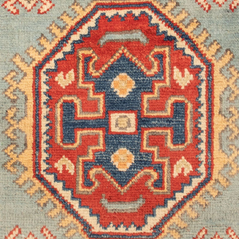 Tapis Ziegler - Kazak - 87 x 58 cm - bleu clair