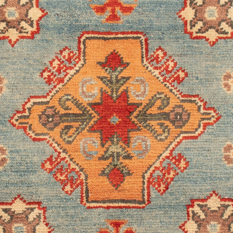 Tapis Ziegler - Kazak - 88 x 59 cm - bleu clair