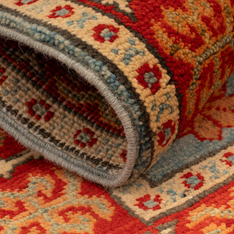 Tapis Ziegler - Kazak - 88 x 59 cm - bleu clair