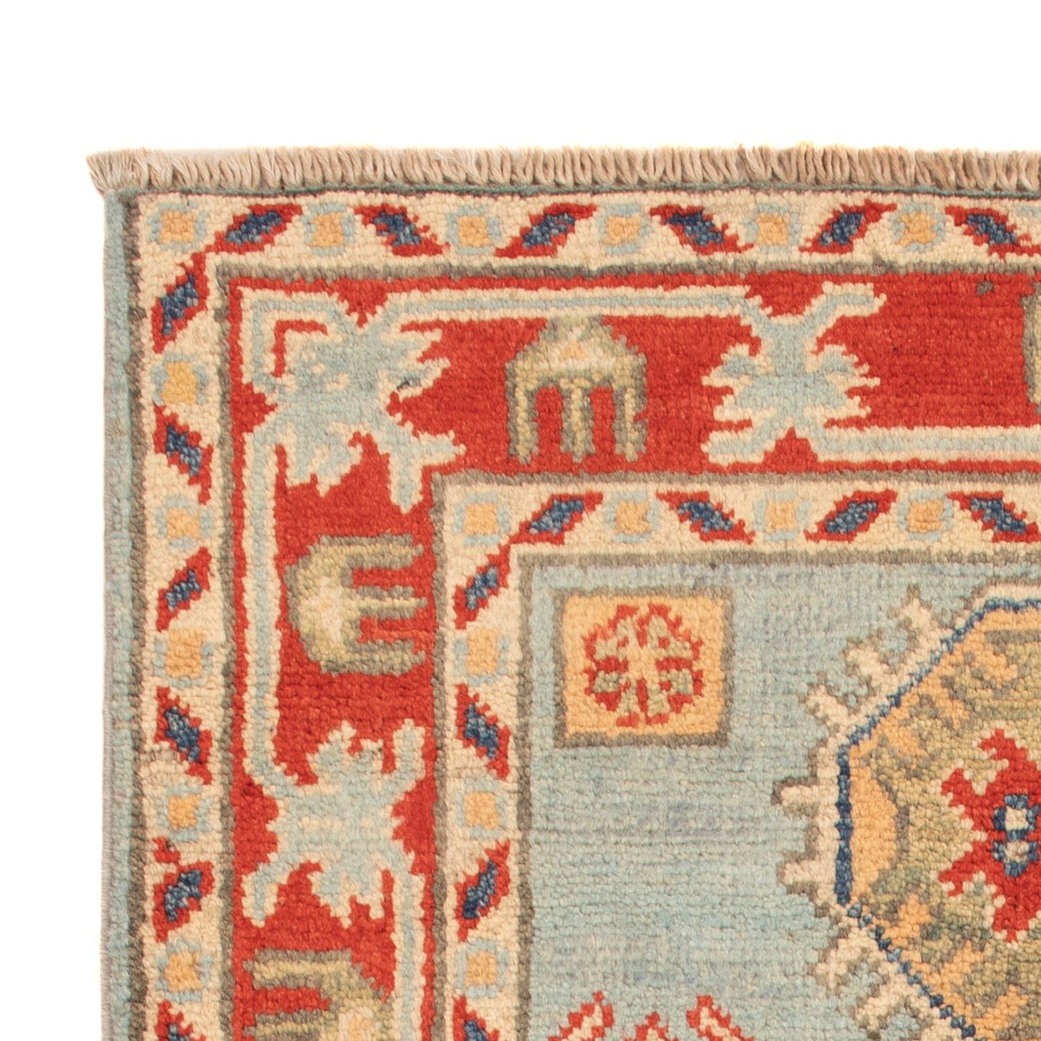Tapis Ziegler - Kazak - 96 x 60 cm - bleu clair