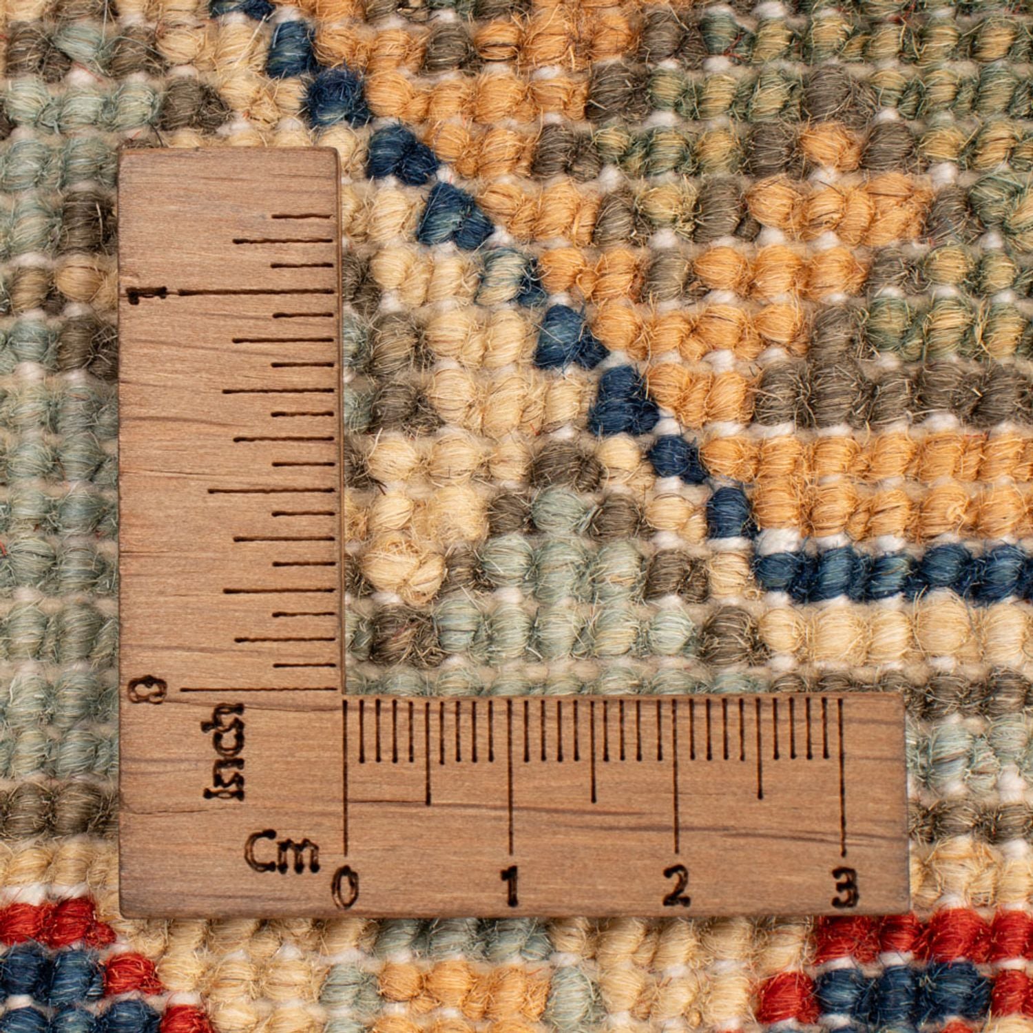 Tapis Ziegler - Kazak - 96 x 60 cm - bleu clair
