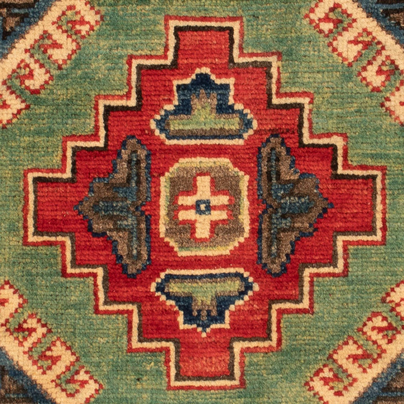 Tapis Ziegler - Kazak - 90 x 60 cm - vert