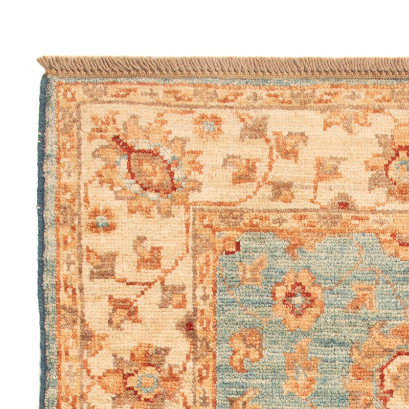 Tapis Ziegler - 95 x 62 cm - turquoise