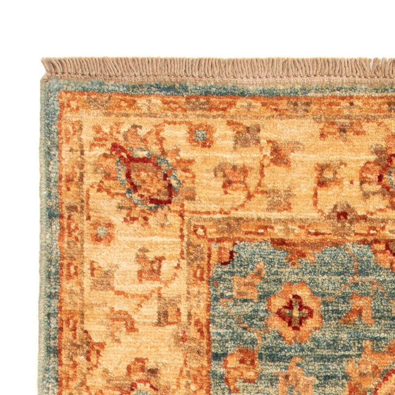 Tapis Ziegler - 95 x 55 cm - turquoise