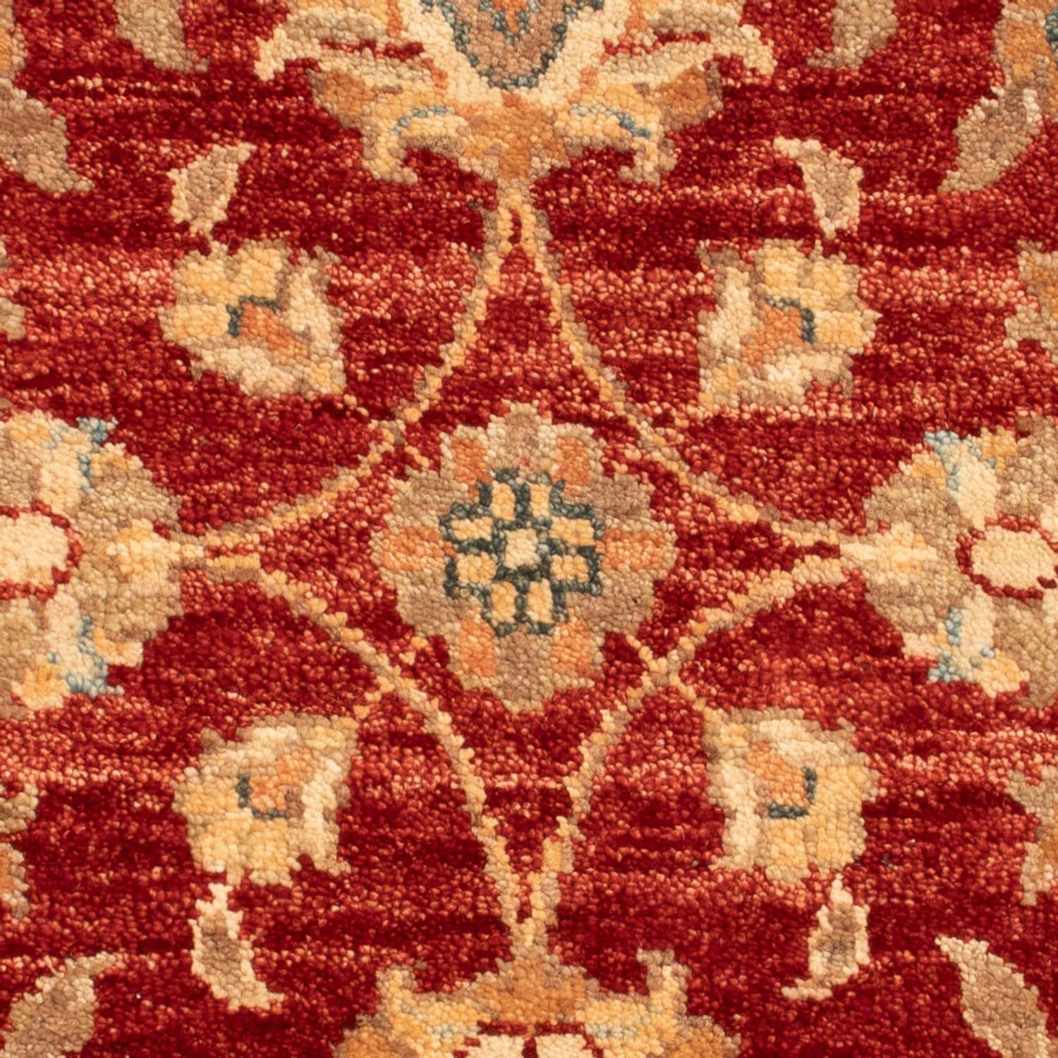 Tapis Ziegler - 67 x 53 cm - rouge bordeaux