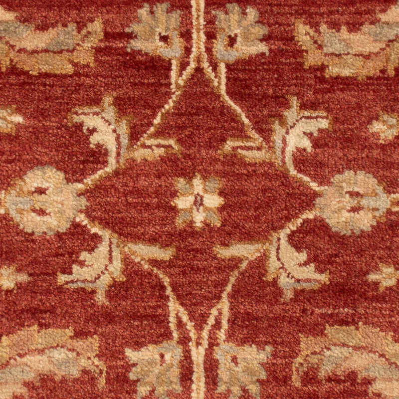 Tapis Ziegler - 90 x 60 cm - rouge bordeaux