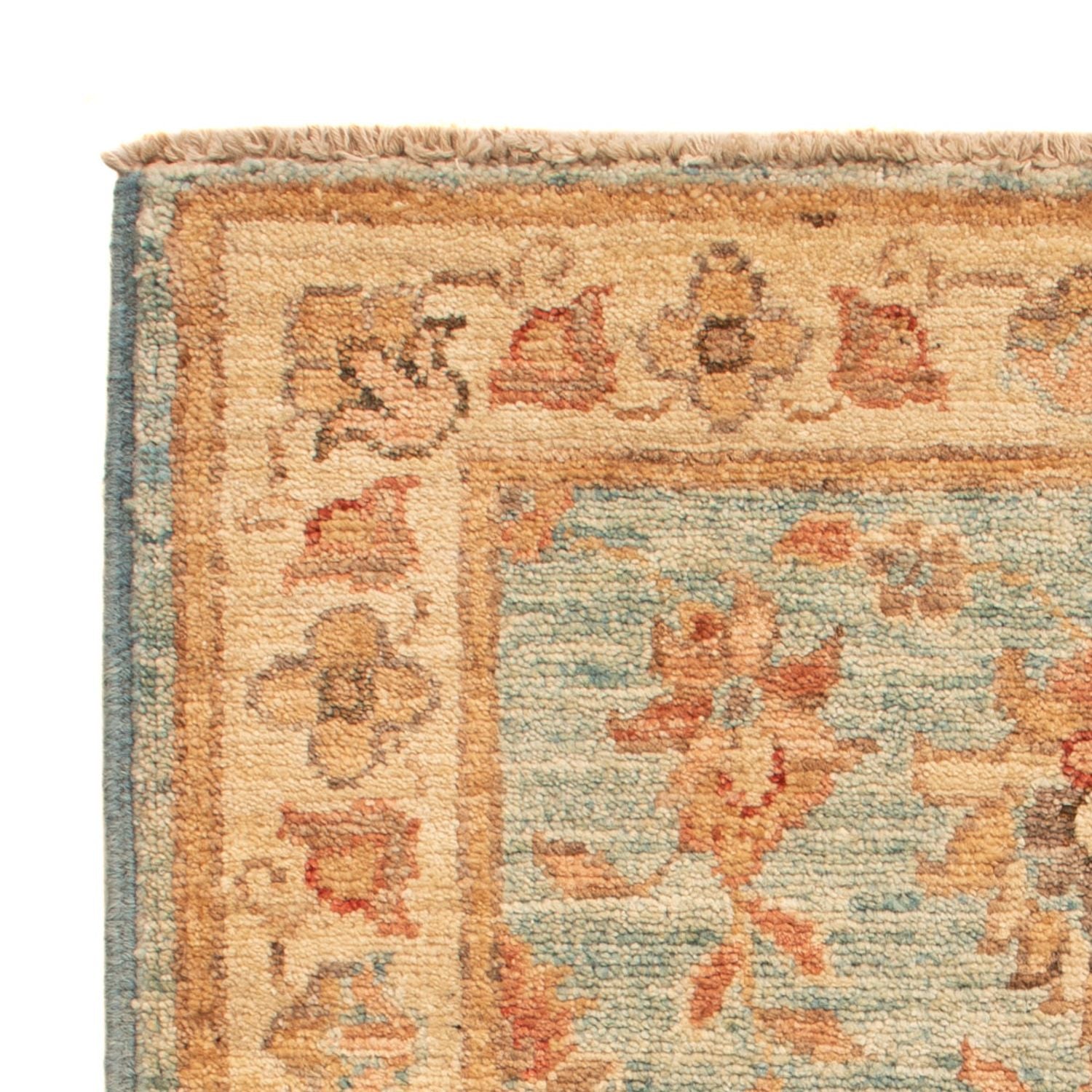 Tapis Ziegler - 74 x 53 cm - bleu clair