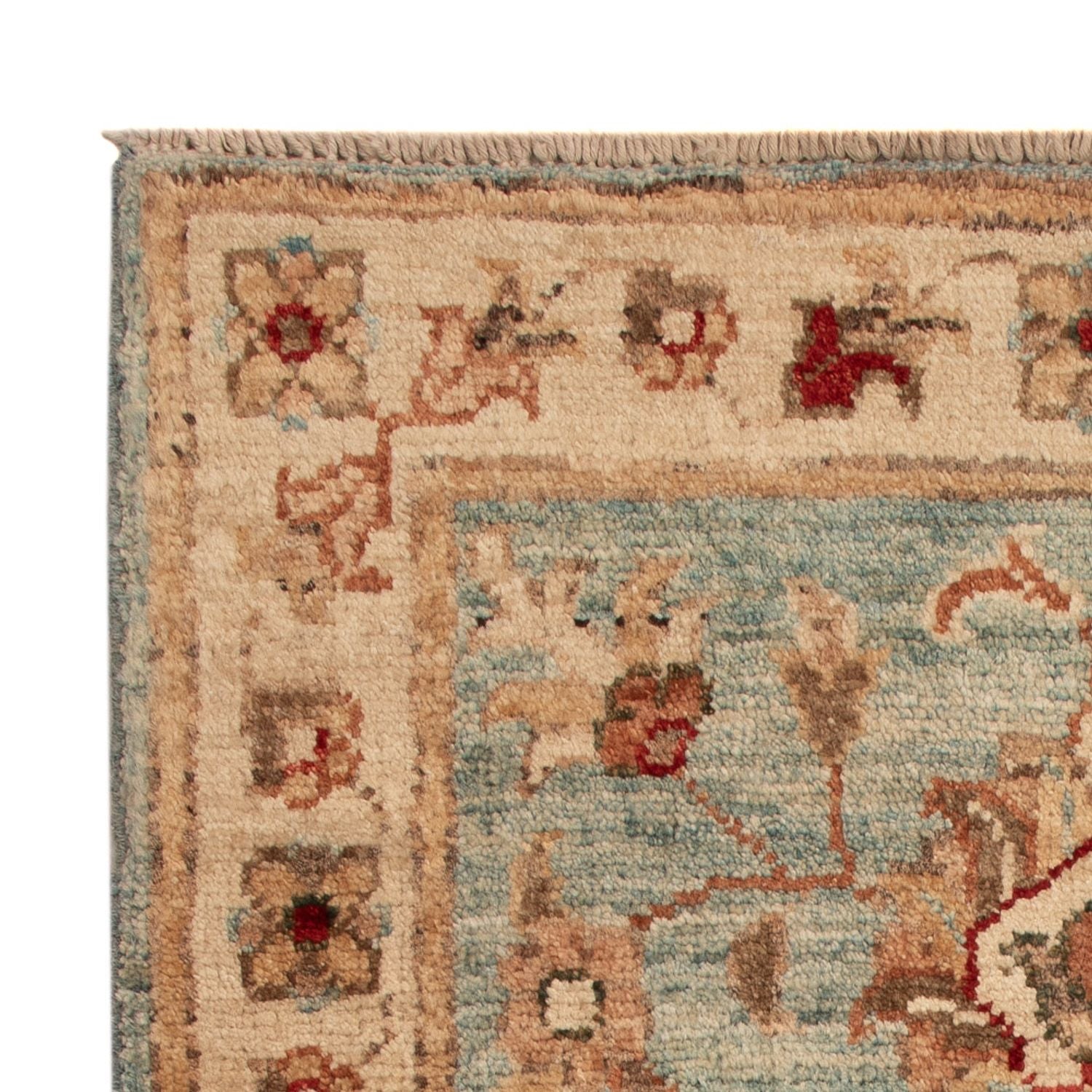 Tapis Ziegler - 69 x 54 cm - turquoise