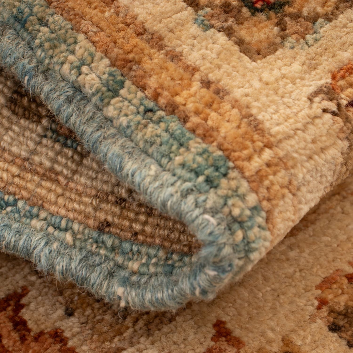 Tapis Ziegler - 69 x 54 cm - turquoise