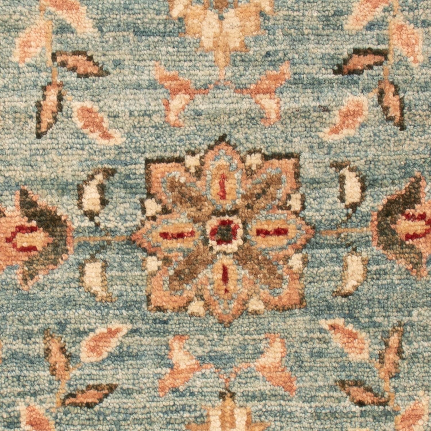 Tapis Ziegler - 67 x 50 cm - turquoise