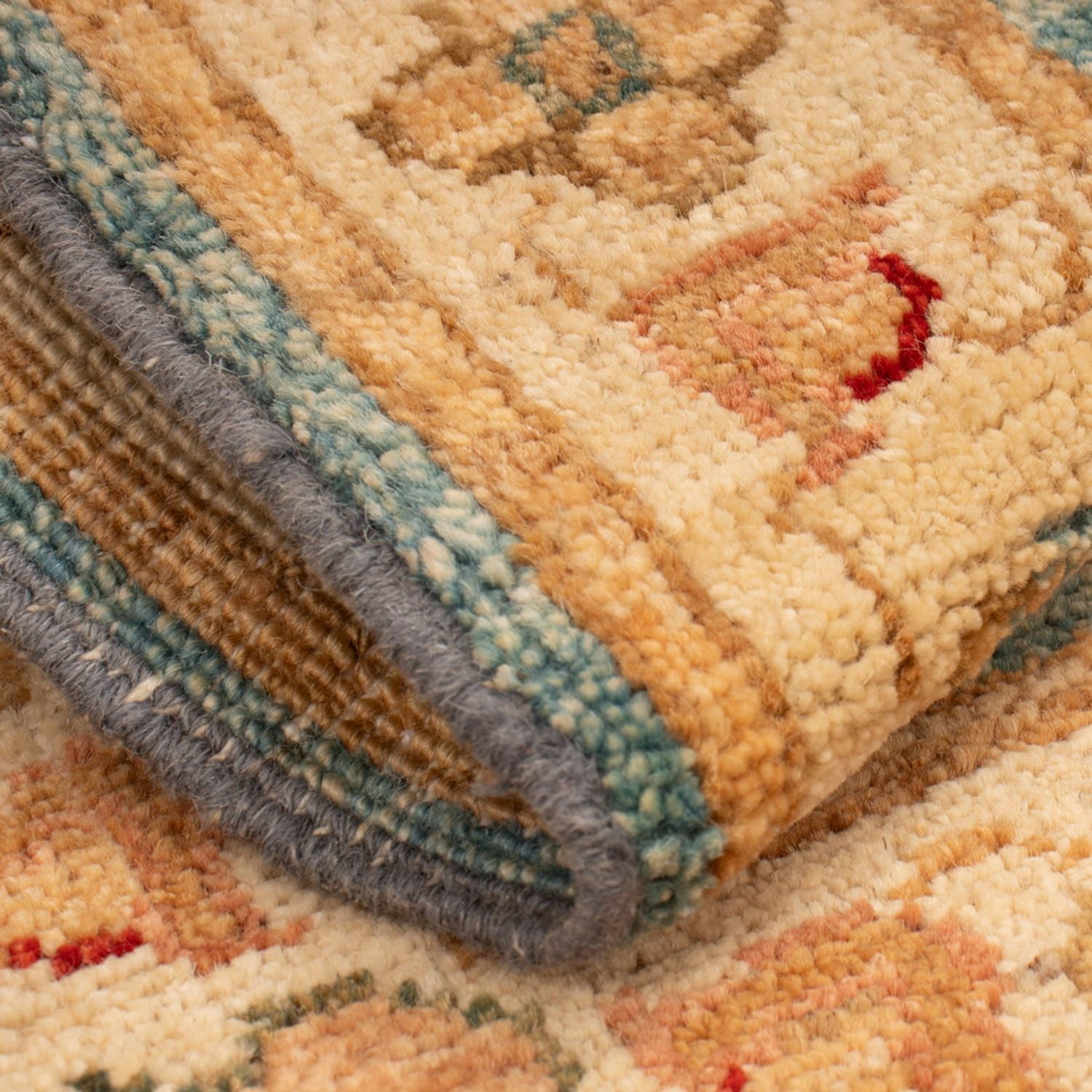Tapis Ziegler - 67 x 50 cm - turquoise