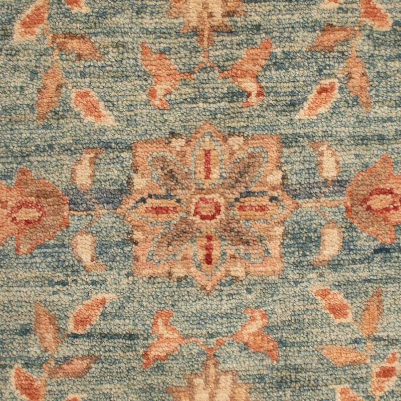 Tapis Ziegler - 71 x 54 cm - turquoise