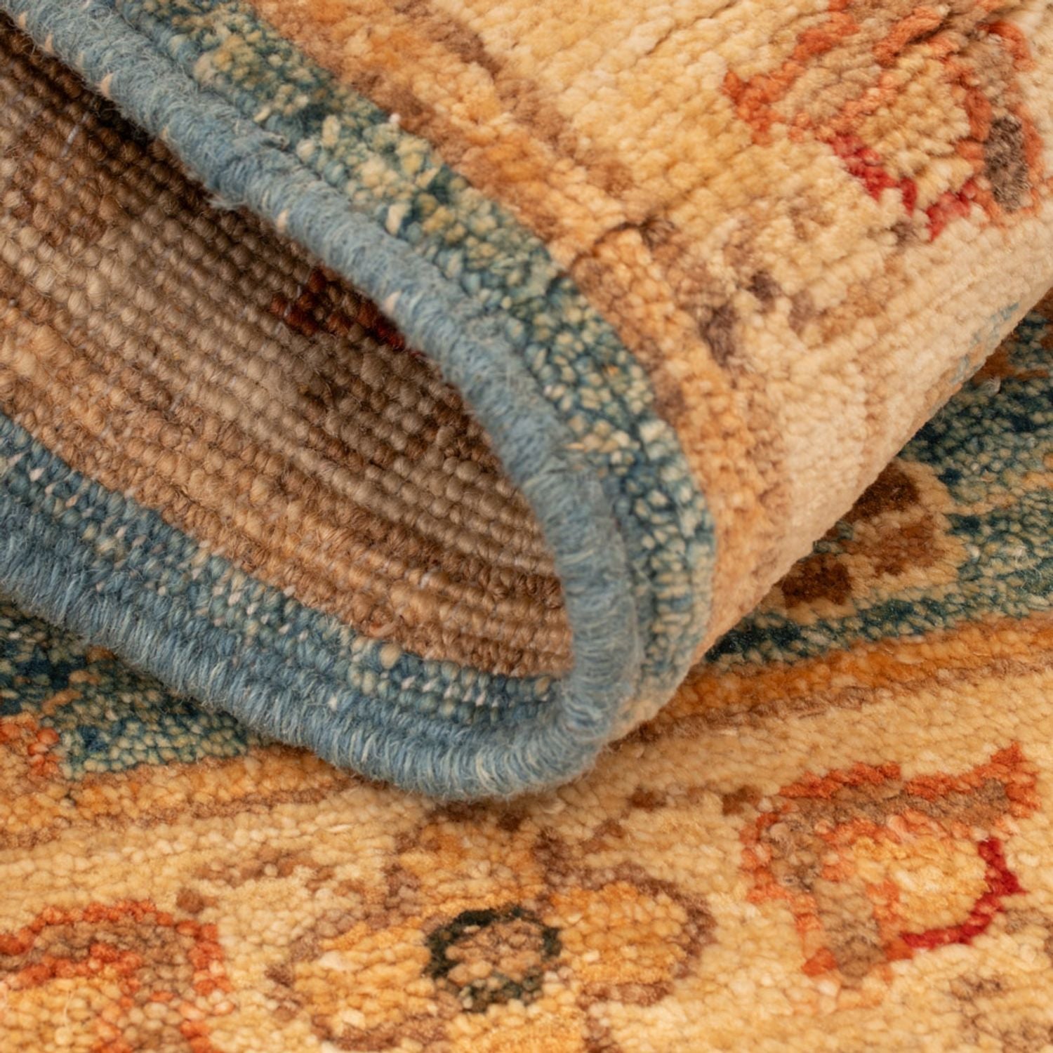 Tapis Ziegler - 71 x 54 cm - turquoise