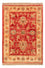 Ziegler Teppich - 74 x 52 cm - rot