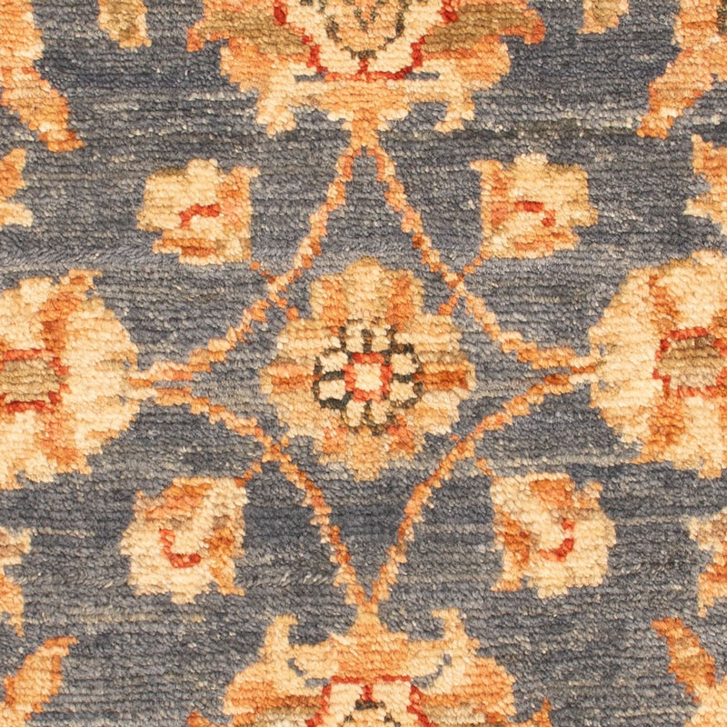 Tapis Ziegler - 70 x 54 cm - bleu pétrole
