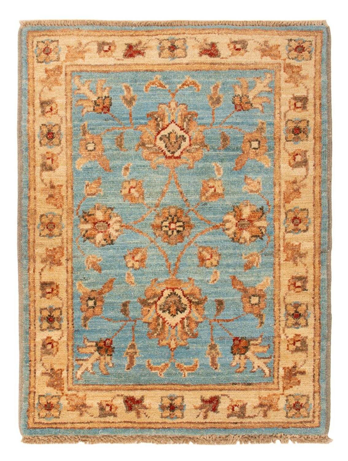 Tapis Ziegler - 66 x 50 cm - bleu
