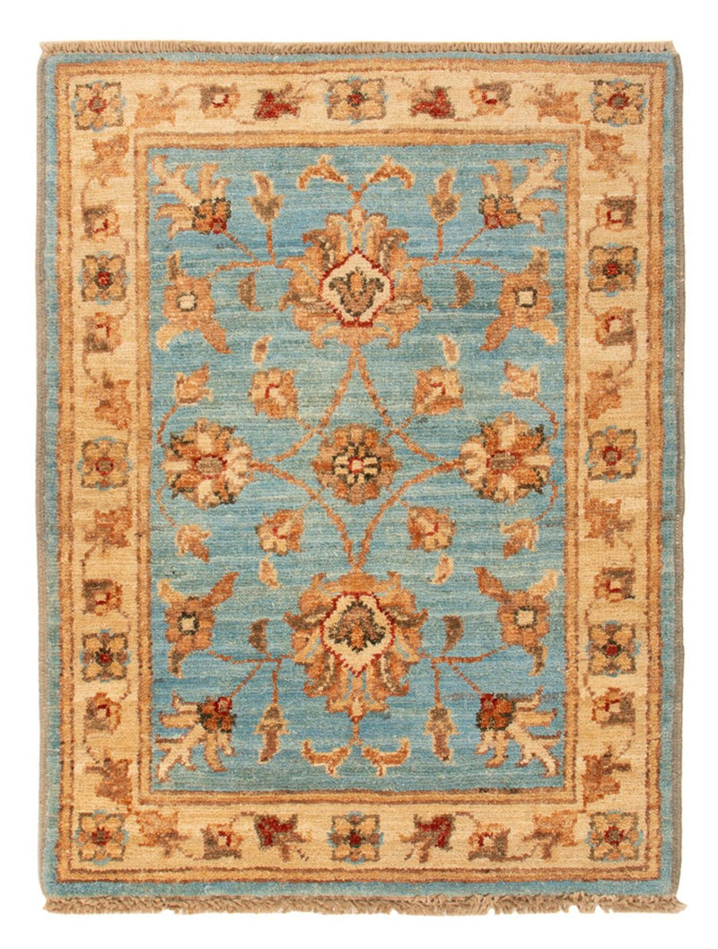 Tapis Ziegler - 66 x 50 cm - bleu