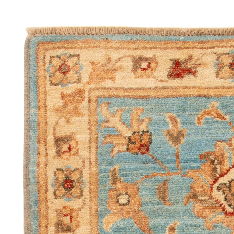 Tapis Ziegler - 66 x 50 cm - bleu