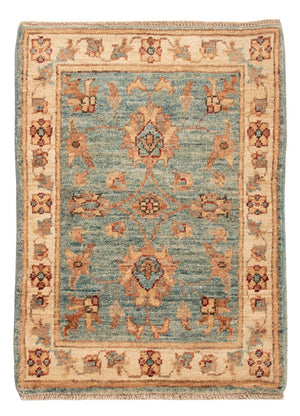 Tapis Ziegler - 71 x 52 cm - turquoise