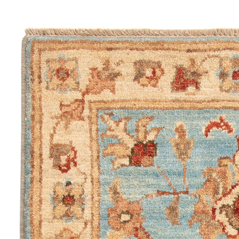 Tapis Ziegler - 70 x 53 cm - turquoise