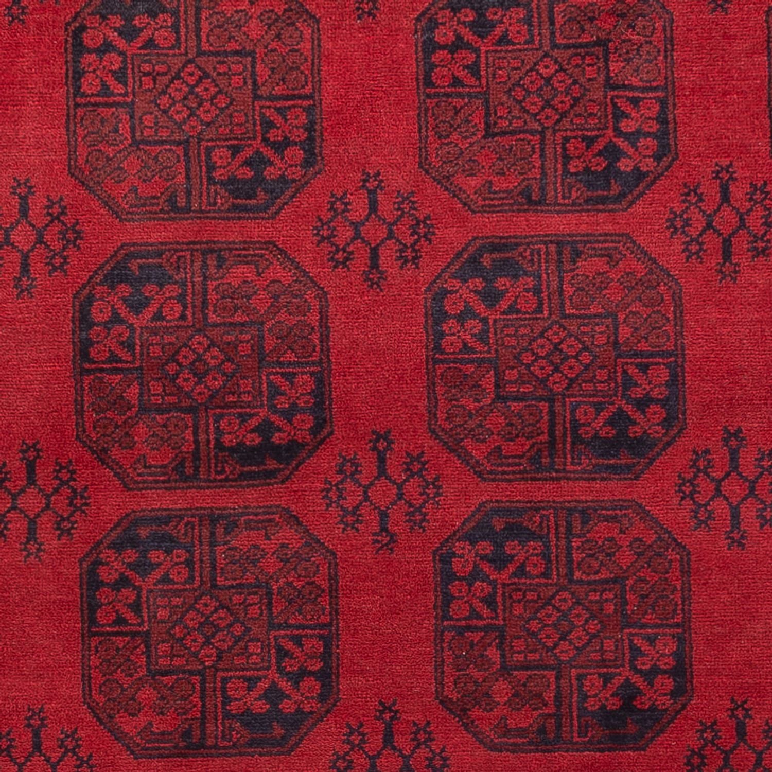 Tapis afghan - Filpa - 345 x 255 cm - rouge