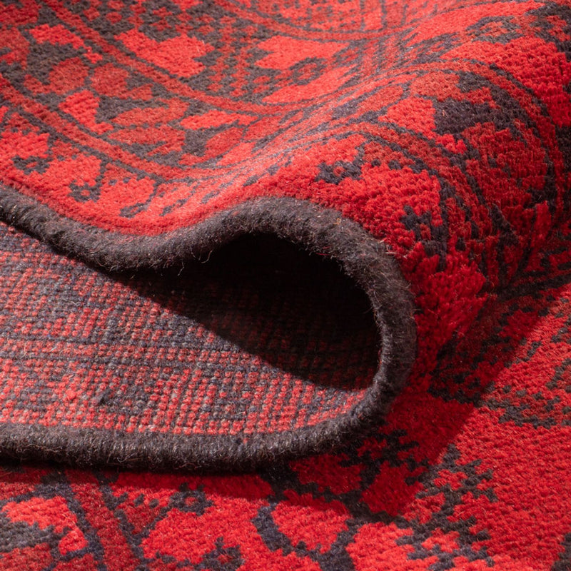 Tapis afghan - Filpa - 345 x 255 cm - rouge