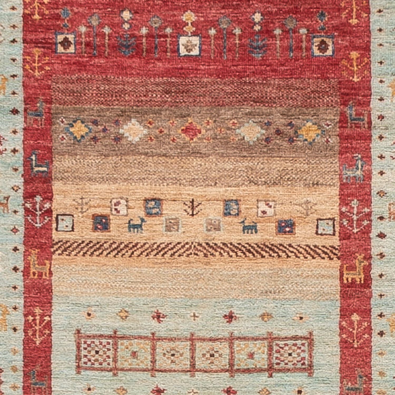Tapis de couloir Tapis Ziegler - Ariana - 496 x 86 cm - multicolore