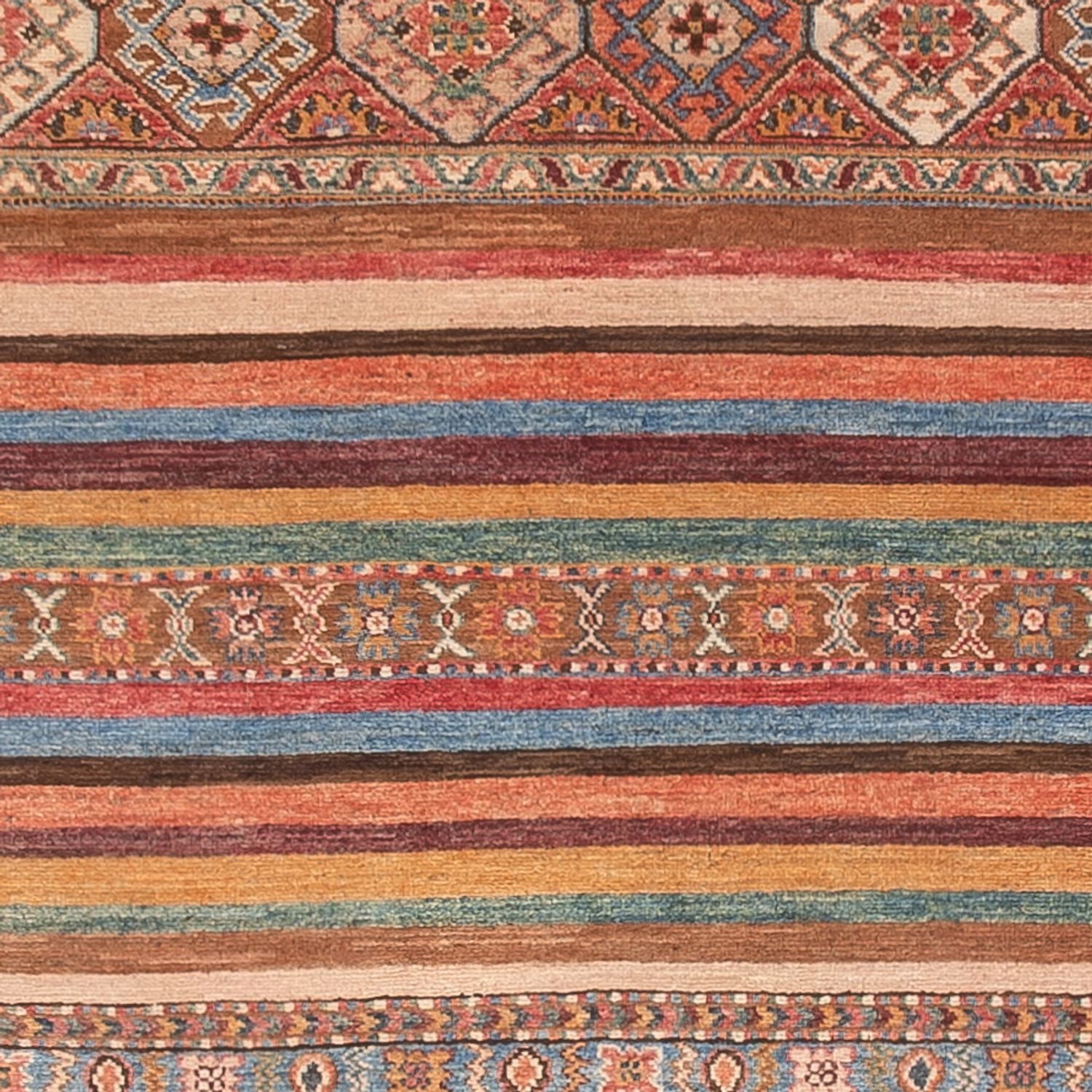 Tapis de couloir Tapis Ziegler - Shal - 938 x 85 cm - multicolore