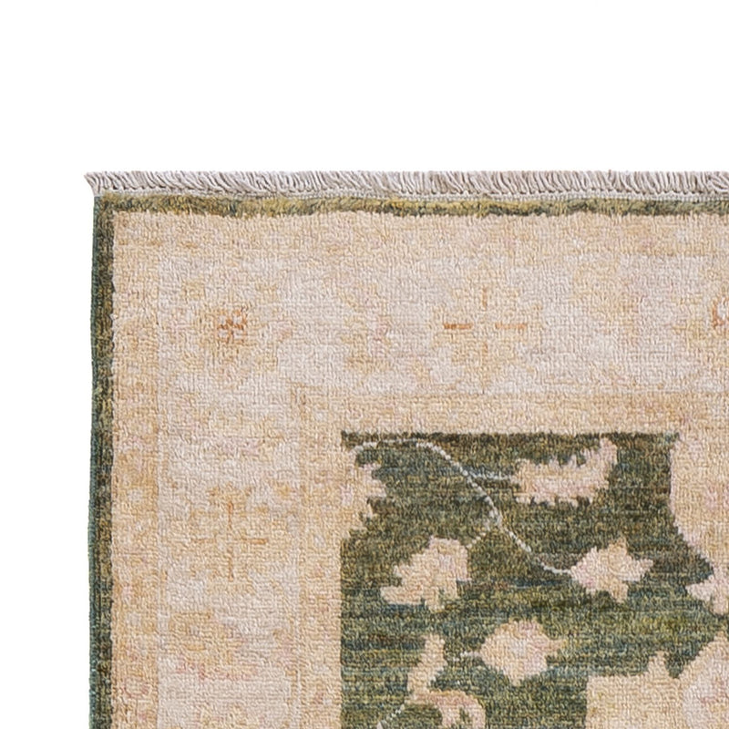 Tapis de couloir Tapis Ziegler - 246 x 82 cm - vert olive