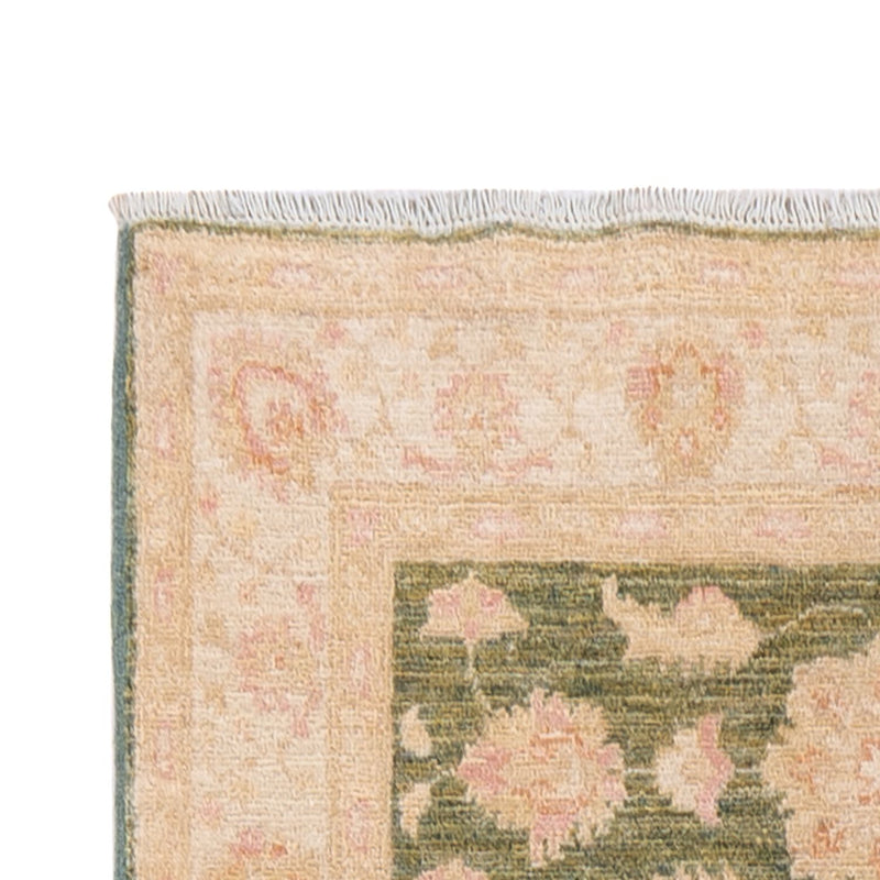 Tapis de couloir Tapis Ziegler - 365 x 102 cm - vert olive