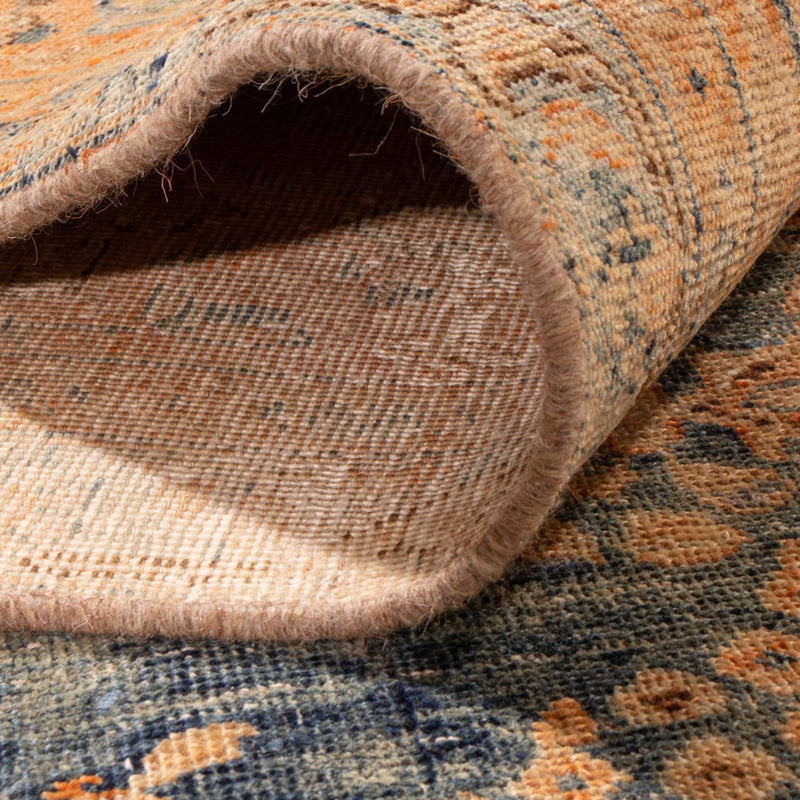 Tapis vintage - 377 x 280 cm - bleu