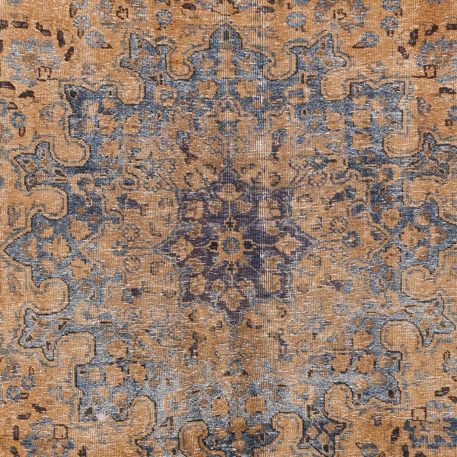 Tapis vintage - 362 x 283 cm - beige foncé