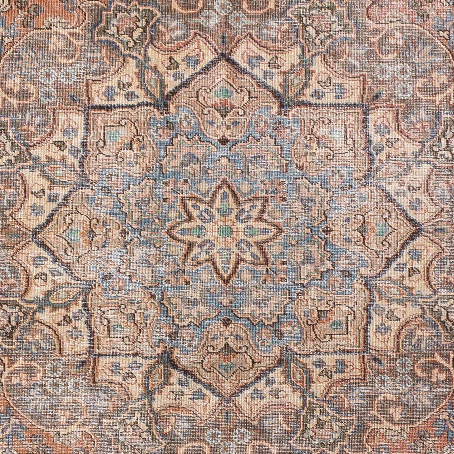 Tapis vintage - 383 x 290 cm - rouille