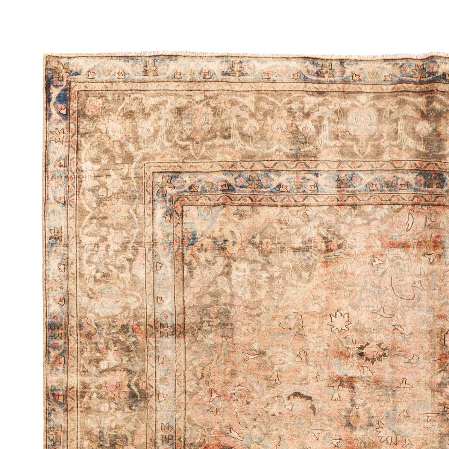 Tapis vintage - 368 x 281 cm - beige foncé