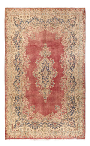 Tapis vintage - 304 x 192 cm - rouge clair