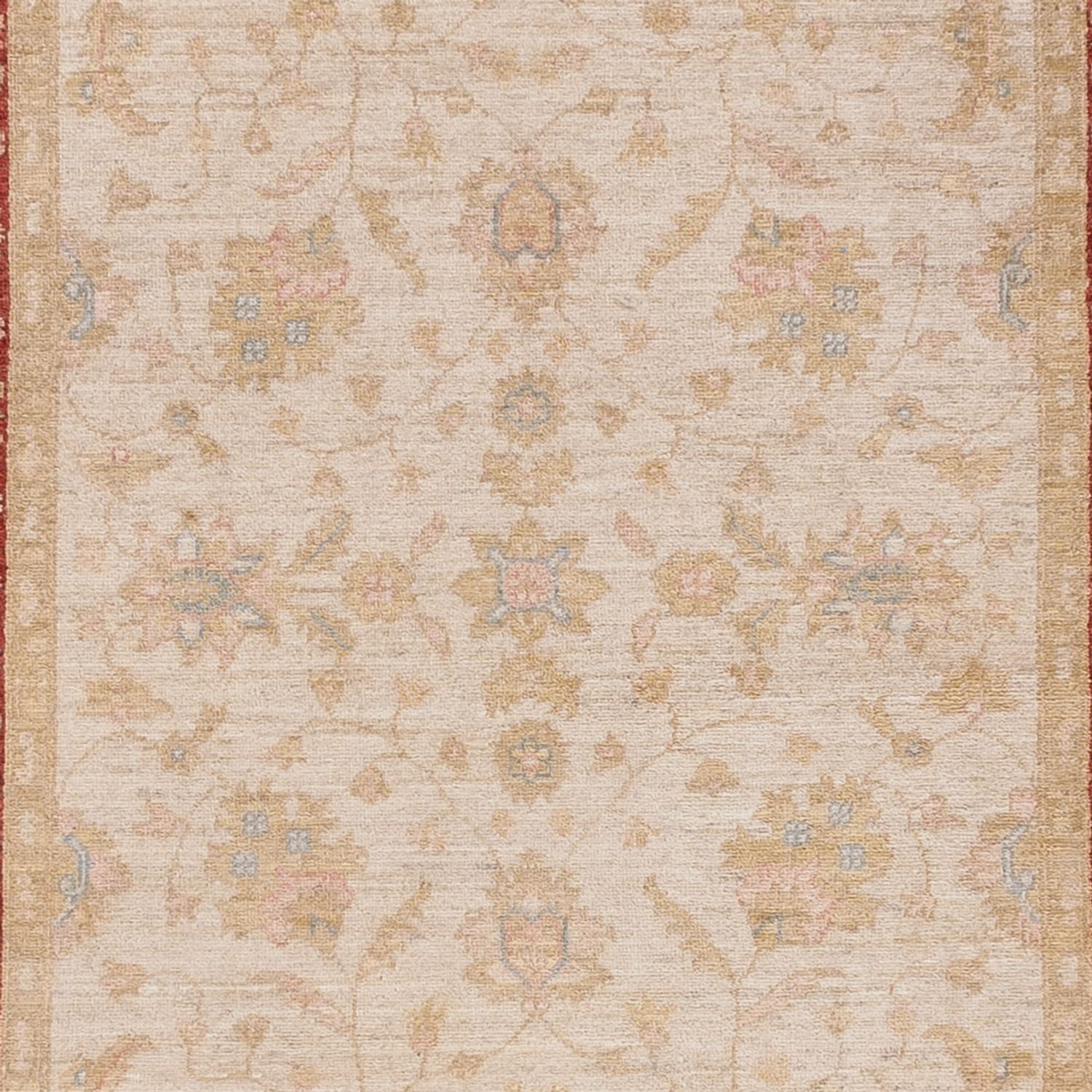 Tapis de couloir Tapis Ziegler - 394 x 121 cm - beige