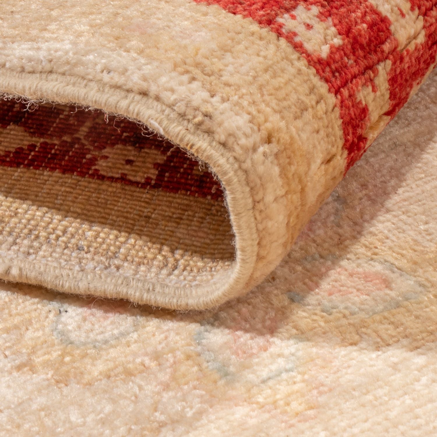 Tapis de couloir Tapis Ziegler - 394 x 121 cm - beige