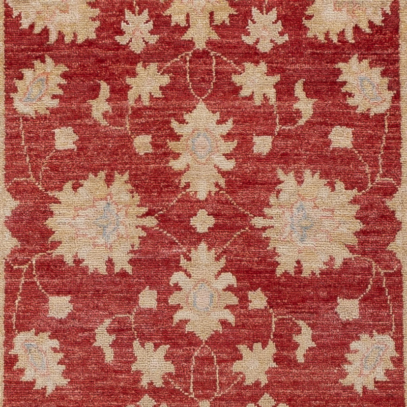 Tapis de couloir Tapis Ziegler - 256 x 81 cm - rouge