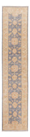 Tapis de couloir Tapis Ziegler - 295 x 61 cm - bleu pétrole