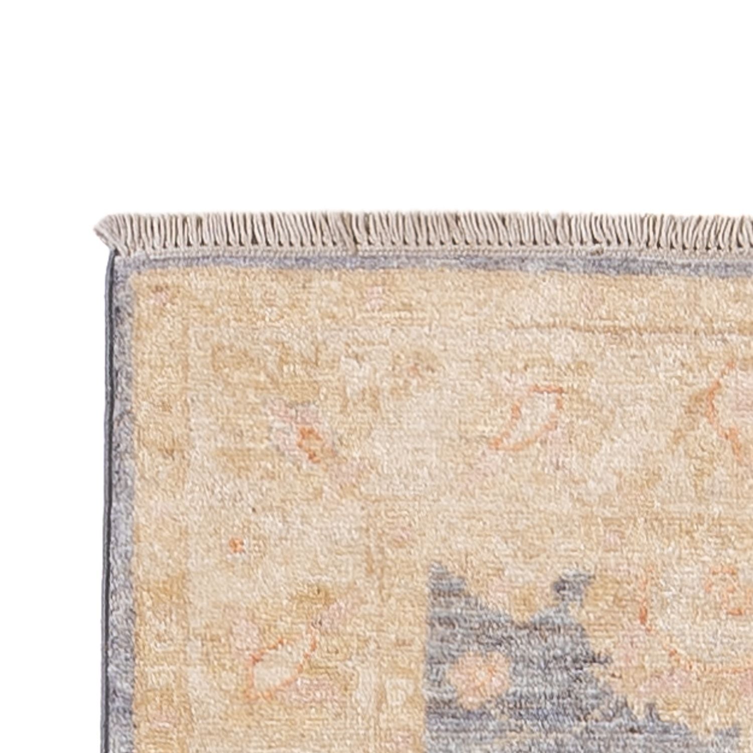 Tapis de couloir Tapis Ziegler - 295 x 61 cm - bleu pétrole