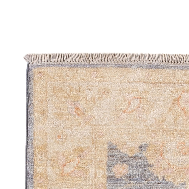 Tapis de couloir Tapis Ziegler - 295 x 61 cm - bleu pétrole