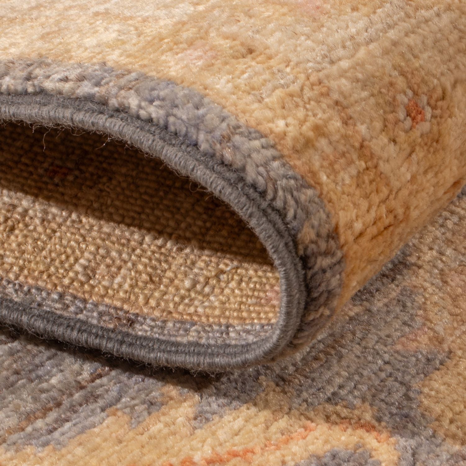Tapis de couloir Tapis Ziegler - 295 x 61 cm - bleu pétrole