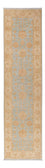 Tapis de couloir Tapis Ziegler - 248 x 61 cm - bleu clair
