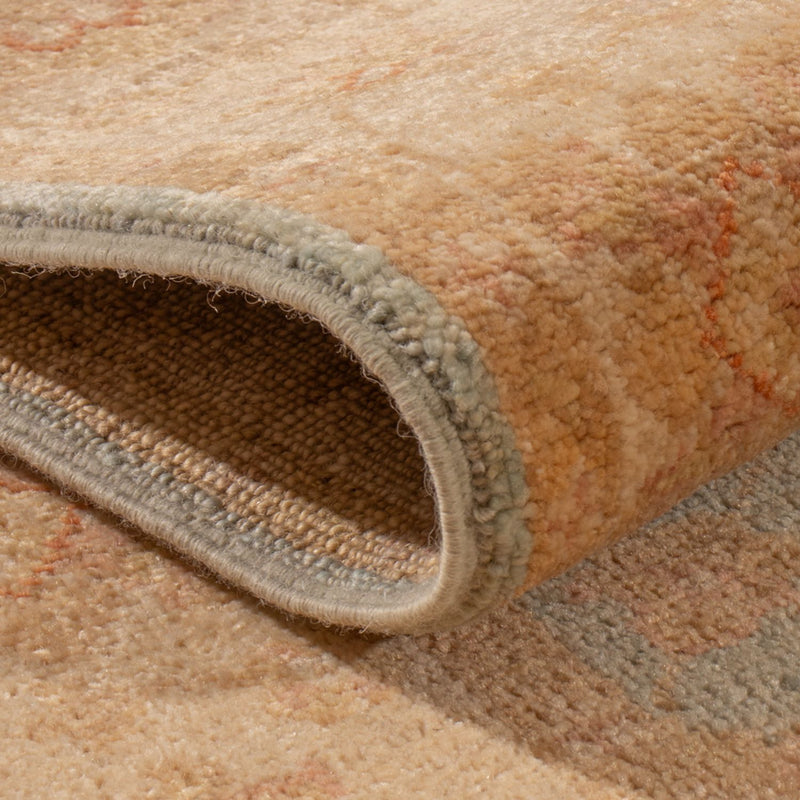 Tapis de couloir Tapis Ziegler - 248 x 61 cm - bleu clair