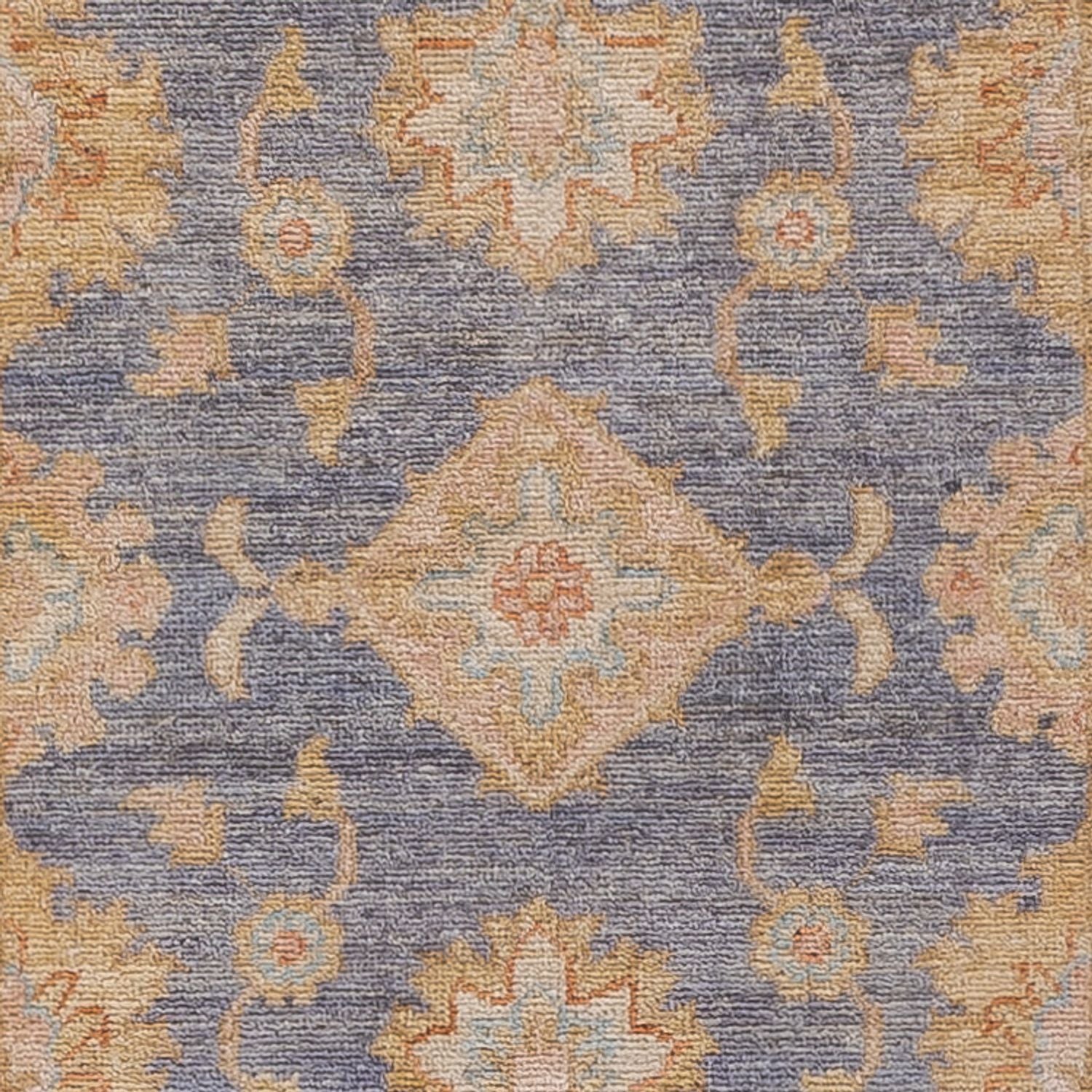 Tapis de couloir Tapis Ziegler - 198 x 72 cm - bleu pétrole