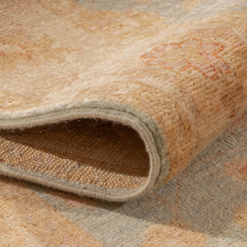 Tapis de couloir Tapis Ziegler - 203 x 71 cm - bleu clair
