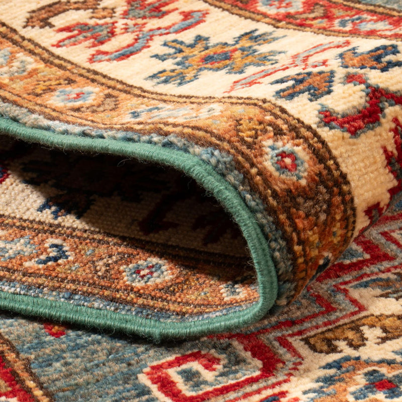 Tapis de couloir Tapis Ziegler - Kazak - 246 x 75 cm - multicolore