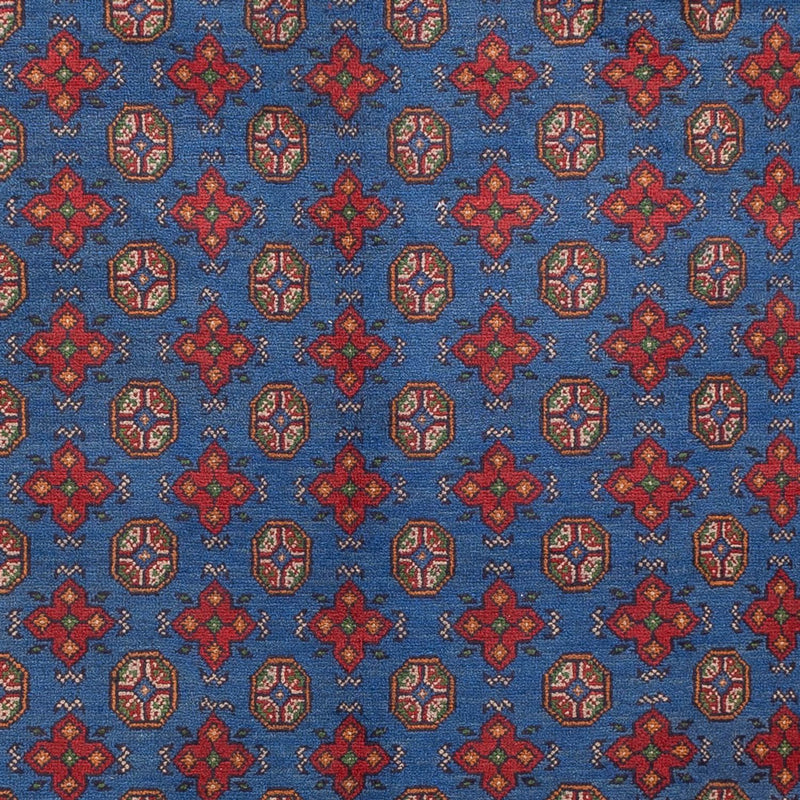 Tapis afghan - Filpa - 394 x 300 cm - bleu